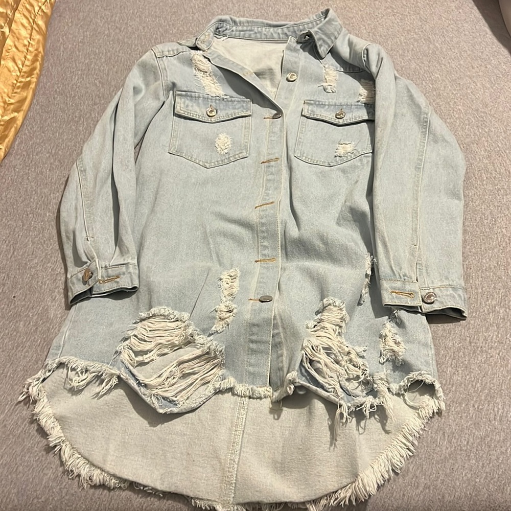 Jean Shirt Dress